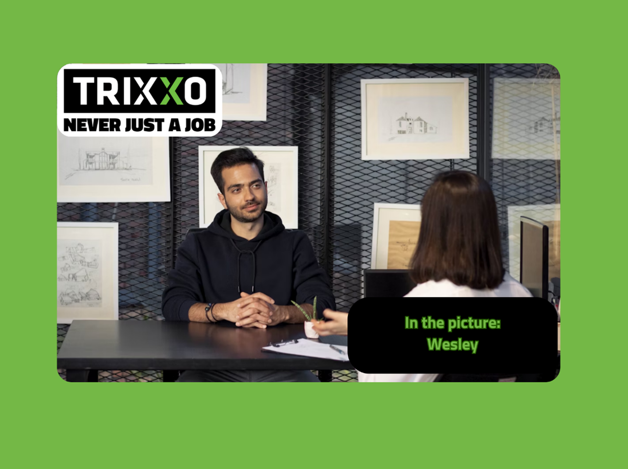 Wesley al 5 jaar succesvol aan de slag via TRIXXO: “Ik voel me altijd serieus genomen”