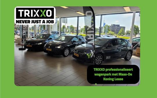 TRIXXO professionaliseert wagenpark met Maas-De Koning Lease